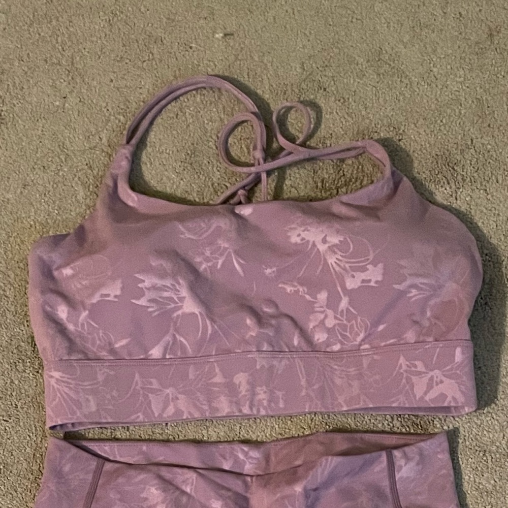 Zyia Light Lilac Sports Bra